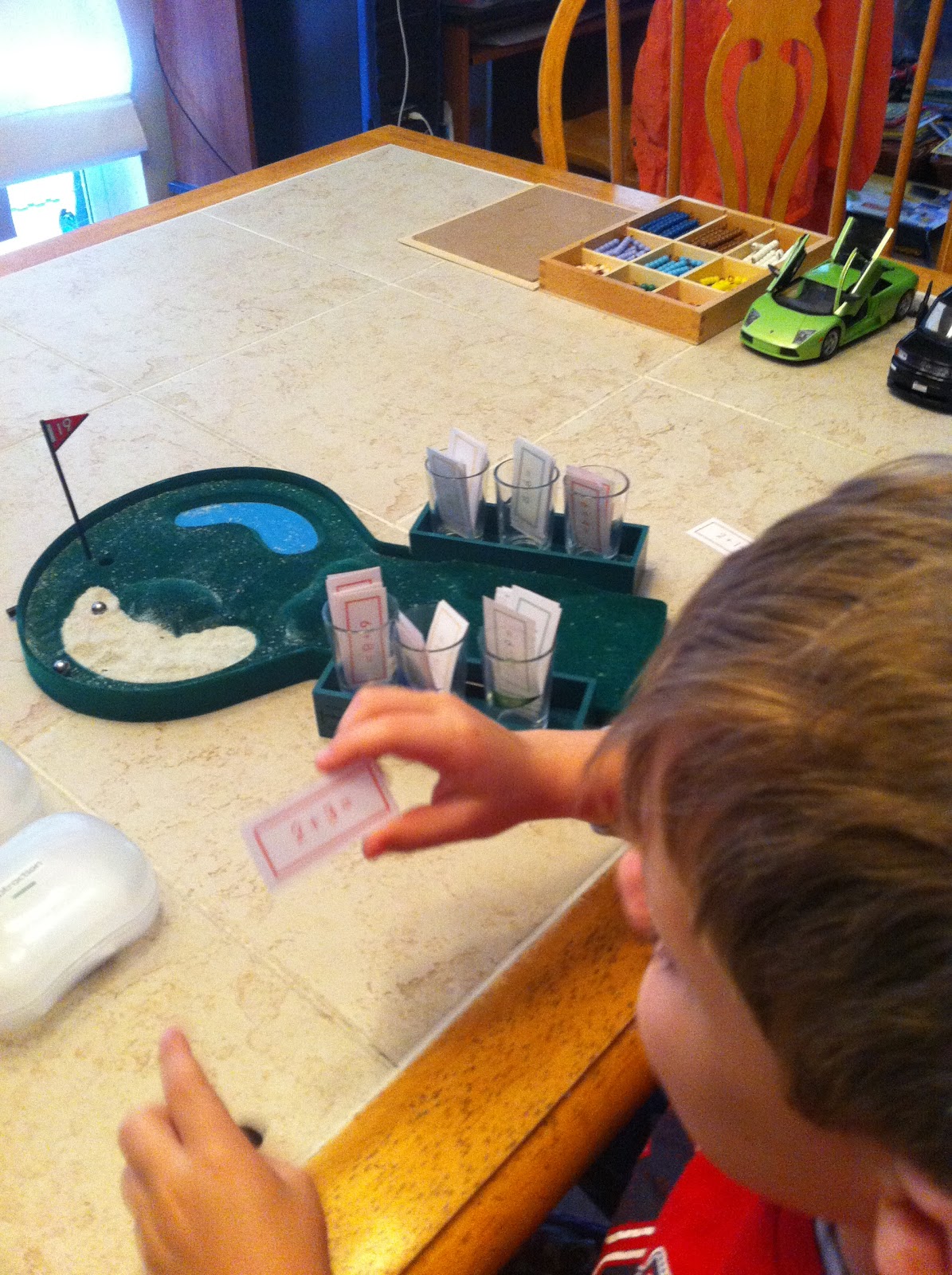 Sunrise Learning Lab Mini Golf Math!